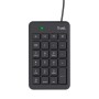 Trust 22221 tastierino numerico Notebook/PC USB Nero (22221)