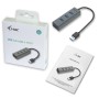 i-tec Metal U3HUBMETAL403 hub di interfaccia USB 3.2 Gen 1 (3.1 Gen 1) Type-A 5000 Mbit/s Grigio (U3HUBMETAL403)