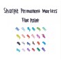 Sharpie Fine Point marcatore permanente Punta sottile Blu (S0810950)