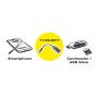 ROLINE 11.02.8311 cavo USB 0,15 m USB 2.0 Micro-USB B USB A Nero (RO11.02.8311)