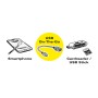 ROLINE 11.02.8311 cavo USB 0,15 m USB 2.0 Micro-USB B USB A Nero (RO11.02.8311)