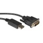 ROLINE 11.04.5610 cavo e adattatore video 2 m DVI-D DisplayPort Nero (RO11.04.5610)