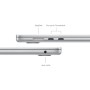 Apple MacBook Air 15'' M3 chip con core 8 CPU e core 10 GPU, 8GB, 256GB SSD Argento (MRYP3T/A)