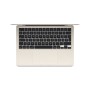 Apple MacBook Air 13'' M3 chip con core 8 CPU e core 10 GPU, 16GB, 512GB SSD Galassia (MXCU3T/A)