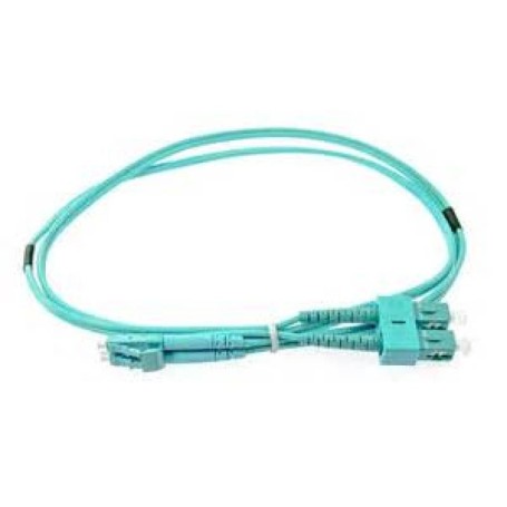 Patchcord Duplex LC/LC 50/125 OM3 Aqua mt.1 (HL-LCLC1-OM3)