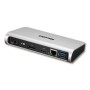 Hamlet Docking Station collega due display HDMI e DP con 4 porte usb 3.0, LAN e audio (HDOCKS500C)