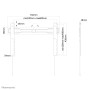 Neomounts by Newstar Supporto a parete per TV (LED-W600BLACK)