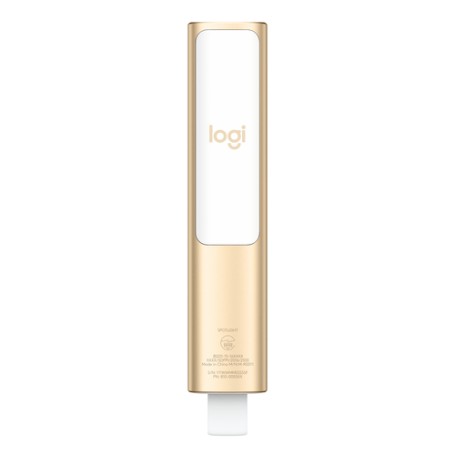 Logitech Spotlight Presentation Remote puntatore wireless Bluetooth/RF Oro (910-004862)