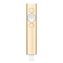Logitech Spotlight Presentation Remote puntatore wireless Bluetooth/RF Oro (910-004862)