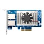 QNAP QXG-10G2T scheda di rete e adattatore Interno Ethernet 10000 Mbit/s (QXG-10G2T)