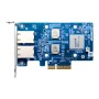 QNAP QXG-10G2T scheda di rete e adattatore Interno Ethernet 10000 Mbit/s (QXG-10G2T)