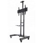 STAFFA  PAVIMENTO PER TV 65 50KG NPF10020 LOAD 50KG CON RUOTE (NPF10020)