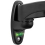 StarTech.com ARMPIVWALL supporto da tavolo per Tv a schermo piatto 76,2 cm (30") Nero (ARMPIVWALL)