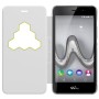 Wiko WiCUBE custodia per cellulare Custodia a libro Bianco (WKPRFIWH4901)