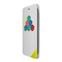 Wiko WiCUBE custodia per cellulare Custodia a libro Bianco (WKPRFIWH4901)