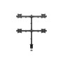 Multibrackets 3316 supporto da tavolo per Tv a schermo piatto 68,6 cm (27") Morsa/Bullone di ancoraggio Nero (MB3316)