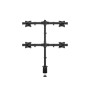 Multibrackets 3316 supporto da tavolo per Tv a schermo piatto 68,6 cm (27") Morsa/Bullone di ancoraggio Nero (MB3316)