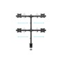 Multibrackets 3316 supporto da tavolo per Tv a schermo piatto 68,6 cm (27") Morsa/Bullone di ancoraggio Nero (MB3316)