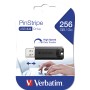 Verbatim PinStripe 3.0 - Memoria USB 3.0 da 256GB  - Nero (49320)
