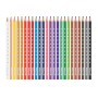 Pelikan 700665 pastello colorato Nero, Blu, Marrone, Verde, Grigio, Azzurro, Verde chiaro, Multicolore, Arancione, Pesca, Rosa, 