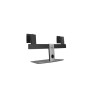 DELL Dual Monitor Stand 68,6 cm (27") Alluminio, Nero (DELL-MDS19)