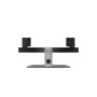 DELL Dual Monitor Stand 68,6 cm (27") Alluminio, Nero (DELL-MDS19)