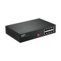Edimax ES-1008PH V2 switch di rete Fast Ethernet (10/100) Supporto Power over Ethernet (PoE) Nero (ES-1008PH V2)
