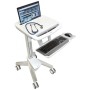 Ergotron StyleView EMR Laptop Cart Bianco Computer portatile Carrello multimediale (SV41-6100-0)