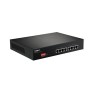 Edimax ES-1008P V2 switch di rete Fast Ethernet (10/100) Supporto Power over Ethernet (PoE) Nero (ES-1008P V2)