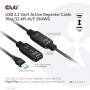 CLUB3D CAC-1405 cavo USB 10 m USB 3.2 Gen 2 (3.1 Gen 2) USB A Nero (CAC-1405)