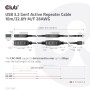 CLUB3D CAC-1405 cavo USB 10 m USB 3.2 Gen 2 (3.1 Gen 2) USB A Nero (CAC-1405)