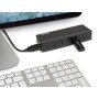 Hamlet XHUB70036 hub di interfaccia USB 3.2 Gen 1 (3.1 Gen 1) Type-B 5000 Mbit/s Nero (XHUB70036)