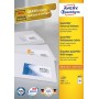 Avery 3657 etichetta autoadesiva Rettangolo Permanente Bianco 4000 pz (3657)