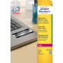 Avery L6011-20 etichetta autoadesiva Rettangolo con angoli arrotondati Permanente Argento 540 pz (L6011-20)