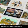 Samsung TV QLED 4K 65” QE65LS03DAUXZT Smart TV Wi-Fi Black 2024, Matte Display, Processore Quantum 4K, Modern Frame Design, Do