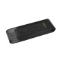 Kingston Technology DataTraveler 70 unità flash USB 128 GB USB tipo-C 3.2 Gen 1 (3.1 Gen 1) Nero (DT70/128GB)
