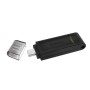 Kingston Technology DataTraveler 70 unità flash USB 128 GB USB tipo-C 3.2 Gen 1 (3.1 Gen 1) Nero (DT70/128GB)