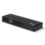 Lindy 43228 hub di interfaccia USB 3.2 Gen 1 (3.1 Gen 1) Type-A 5000 Mbit/s Nero (43228)