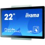 iiyama ProLite TF2215MC-B2 monitor touch screen 54,6 cm (21.5") 1920 x 1080 Pixel Multi-touch Multi utente Nero (TF2215MC-B2)