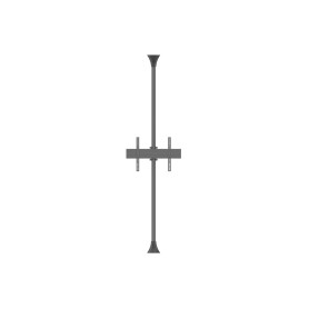 Multibrackets 3620 Supporto per display espositivi 165,1 cm (65") Nero (MB3620)