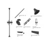 Multibrackets 3620 Supporto per display espositivi 165,1 cm (65") Nero (MB3620)