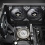 Thermaltake TOUGHFAN 12 Case per computer Ventilatore 12 cm Nero, Grigio 1 pz (CL-F121-PL12GM-A)