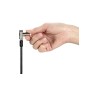 Kensington K62318WW cavo di sicurezza Carbonio, Argento 1,8 m (K62318WW)