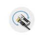 Kensington ClickSafe Universal Combination Laptop Lock cavo di sicurezza Nero, Metallico 1,8 m (K68105EU)