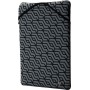 HP Reversible Protective 15.6-inch Geo Laptop Sleeve borsa per notebook 39,6 cm (15.6") Custodia a tasca Nero, Grigio (2F2L0AA)