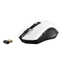 Sharkoon Skiller SGM3 mouse Mano destra RF Wireless+USB Type-A Ottico 6000 DPI (4044951026272) (SKILLER SGM3 WHITE)