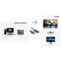 Hamlet XVCDP-HDM18 cavo e adattatore video 1,8 m DisplayPort HDMI tipo A (Standard) Nero (XVCDP-HDM18)