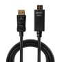 Lindy 36923 cavo e adattatore video 3 m DisplayPort HDMI tipo A (Standard) Nero (36923-LND) (36923)
