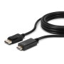 Lindy 36923 cavo e adattatore video 3 m DisplayPort HDMI tipo A (Standard) Nero (36923-LND) (36923)