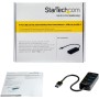 StarTech.com Hub USB 3.0 a 4 porte - 4x USB-A con Swith On/Off Individuale (HB30A4AIB)